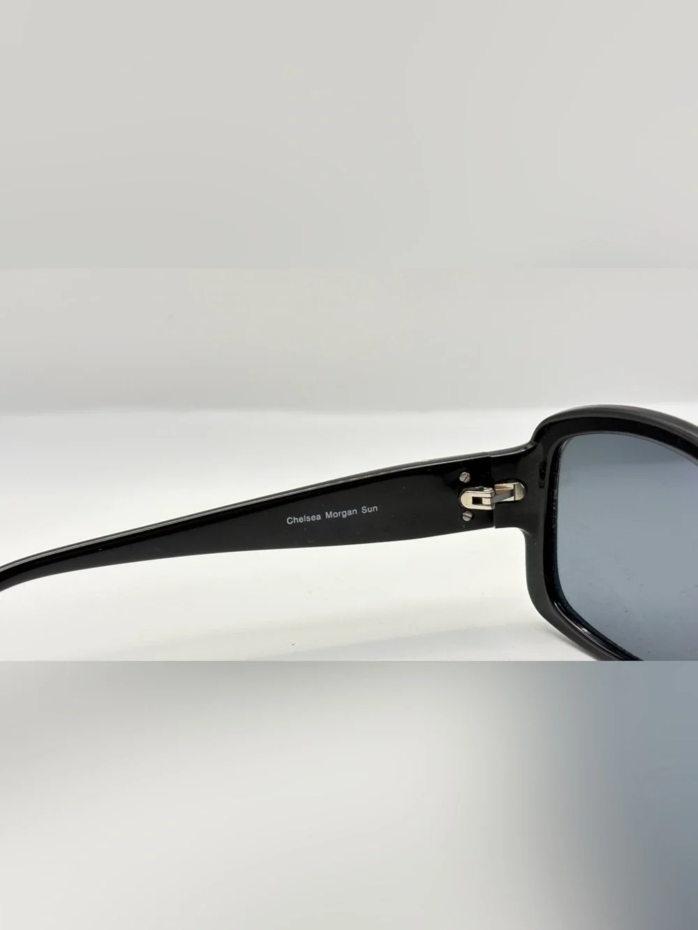 Chelsea Morgan CMS4002 Black Oval Sunglasses Frames Only